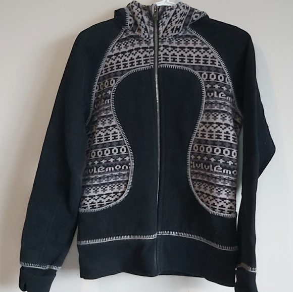 Lululemon Fair Isle Knit Hoodie 8 Special … - Picture 2 of 11